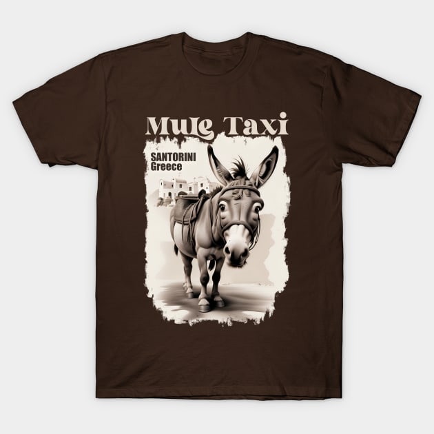 Mule Taxi T-Shirt by BAJAJU